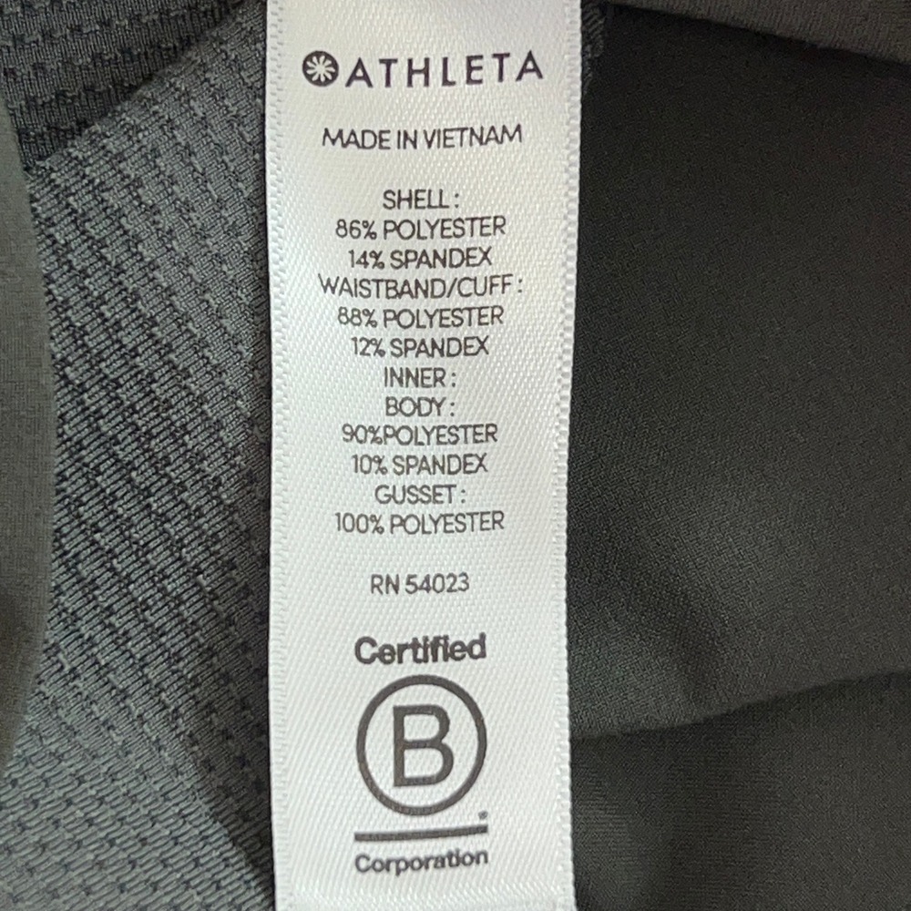 Athleta Womens Size 0 Gray Soho Skort Zipper Pockets Active Travel Skirt - Picture 7 of 13